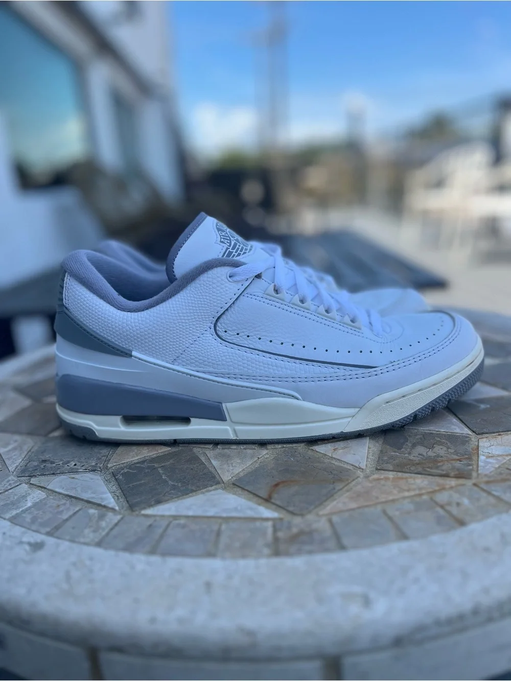 Nike Air Jordan 2/3 White Cement Grey Sail Men’s Size 11 FD0383-101 Shoes